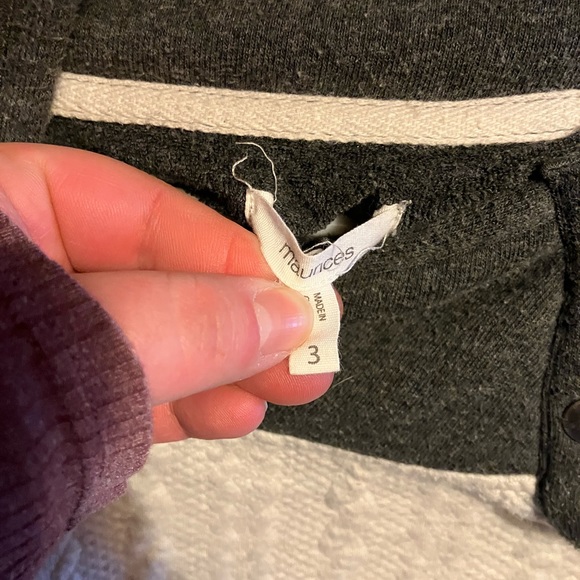 Pretty cable knit design cowl neck - Picture 2 of 2